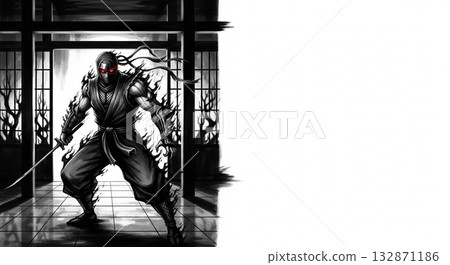 忍者投擲手裡劍 132871186