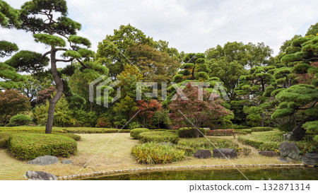 皇宮東花園的秋景(秋葉) 皇宮東花園的秋景(秋葉) 132871314