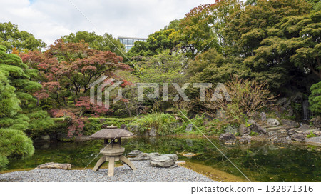 皇宮東花園的秋景(秋葉) 皇宮東花園的秋景(秋葉) 132871316