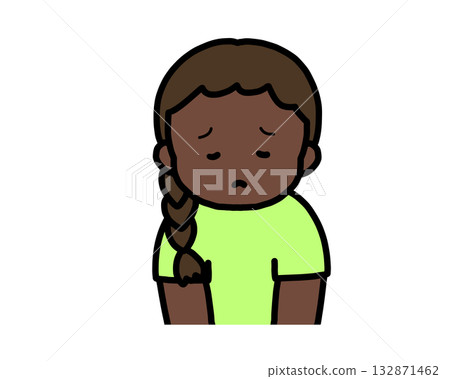 Sad Black Girl 132871462