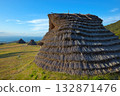 Ancient dwellings and ruins 132871476