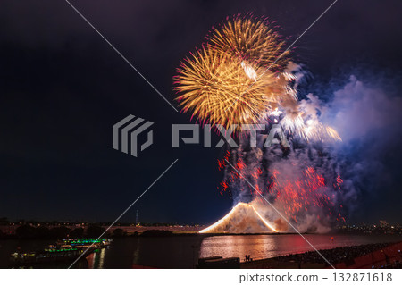 江戶川煙火大會 關東 江戶川煙火大會 關東 132871618