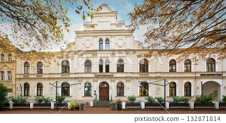 Historic Schuetzenhaus (built 1904) in Frechen 132871814