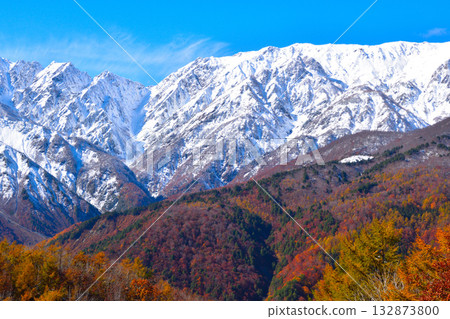 Autumn Hakuba mountain range 132873800