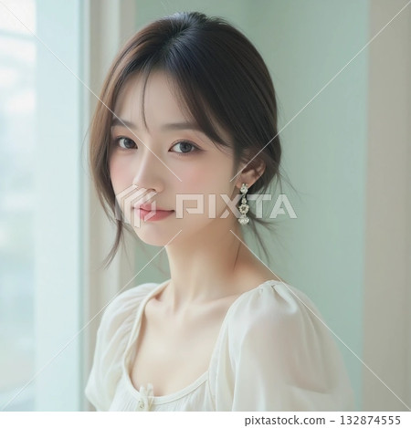 Beautiful woman  132874555