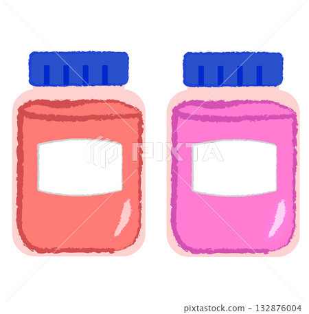 研究中使用的人造血液示意圖 132876004