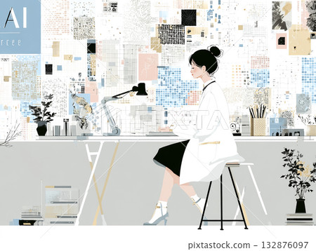 Miyu Series: Miyu Conducts AI Medical Research 132876097