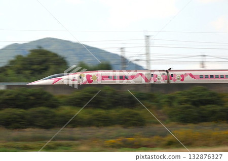 Hello Kitty Shinkansen 500 Series Kyushu Route Hello Kitty Shinkansen 500 Series Kyushu Route 132876327