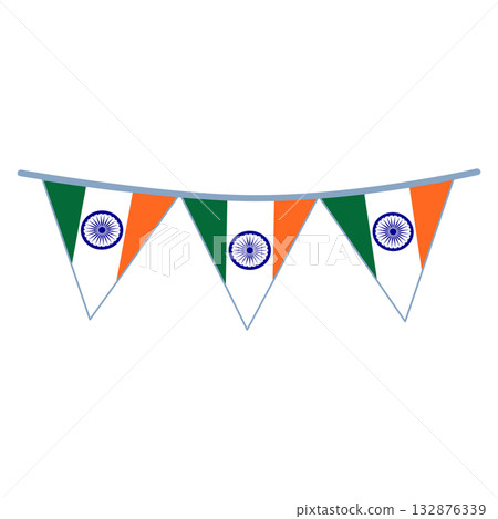 India National Flag 132876339