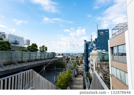 從東京世田谷區聖城街聖城大廈向西眺望 從東京世田谷區聖城街聖城大廈向西眺望 132876646