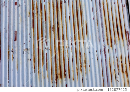 rusty galvanized iron plate background rusty galvanized iron plate background 132877425