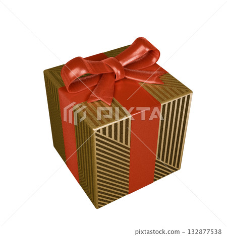 Christmas golden present transparent Christmas golden present transparent 132877538
