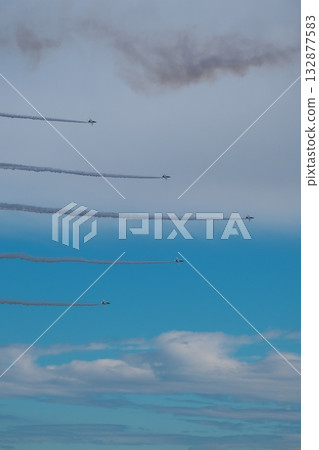2025 Iruma Air Show Blue Impulse Flight Demonstration 132877583