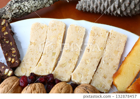 traditional spanish christmas sweet dessert known as turron traditional spanish christmas sweet dessert known as turron 132878457