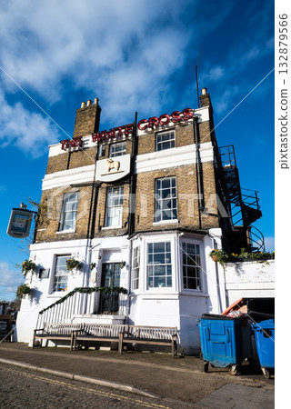 A historic red brick building under a clear blue sky in Richmond, a suburb of London A historic red brick building under a clear blue sky in Richmond, a suburb of London 132879566