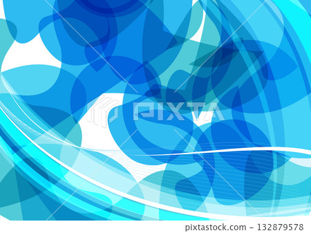 Abstract Futuristic Blue Abstract Background with Geometric Lines Pattern. Modern Technology Graphic Design. Illustration Vector Design Abstract Futuristic Blue Abstract Background with Geometric Lines Pattern. Modern Technology Graphic Design. Illustration Vector Design 132879578