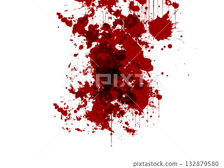Realistic Red Blood Splatter Vector Set. Crime and Horror Graphic Design Elements. Abstract Red Color Background, Vector Illustration Realistic Red Blood Splatter Vector Set. Crime and Horror Graphic Design Elements. Abstract Red Color Background, Vector Illustration 132879580