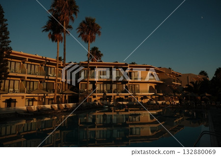 Greek Island Resort with Palms Kos 132880069