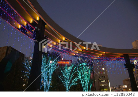 Christmas illumination Christmas illumination 132880348