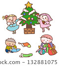 Christmas children 132881075