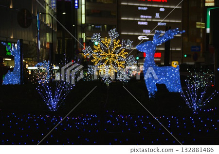 Christmas illumination Christmas illumination 132881486
