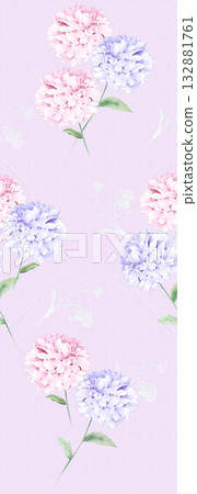 Handpainted Diverse Decorative Patterns Collection With Floral Vintage And Geometric Themes Artwork 132881761