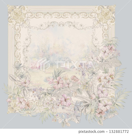 Handpainted Diverse Decorative Patterns Collection With Floral Vintage And Geometric Themes Artwork Handpainted Diverse Decorative Patterns Collection With Floral Vintage And Geometric Themes Artwork 132881772