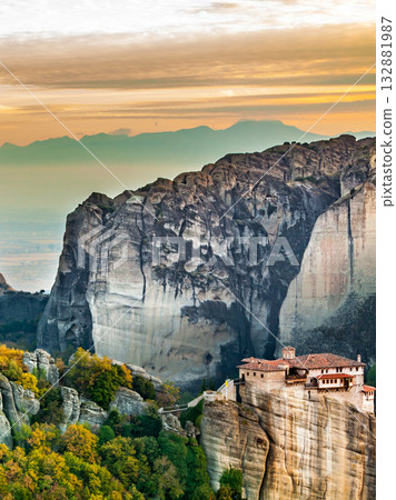 Monastery of Rousanou, Meteora Greece Monastery of Rousanou, Meteora Greece 132881987