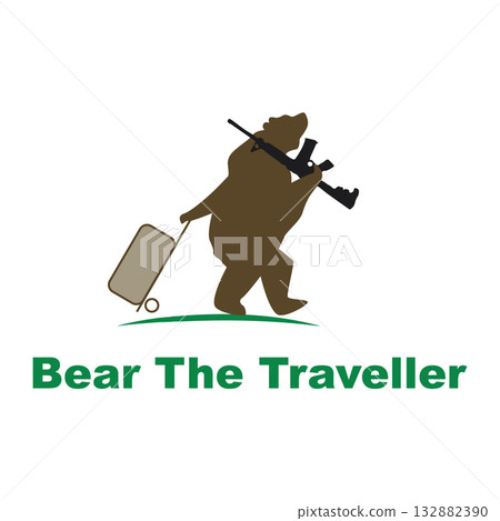Bear the traveller gun and bag 132882390