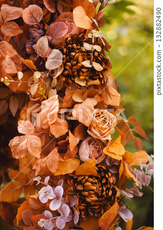 Cozy Autumn Decor with Pumpkin Pillow and Plush Cozy Autumn Decor with Pumpkin Pillow and Plush 132882490