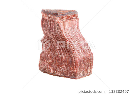 Radiant Ox Eye Stone on Isolated Background 132882497