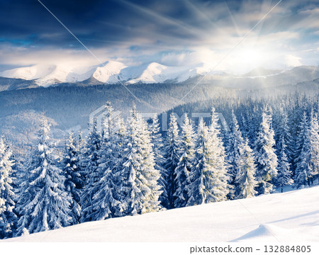 mountain landscape mountain landscape 132884805