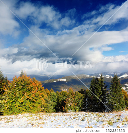 mountain landscape mountain landscape 132884833