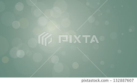 Soft bokeh on blurred turquoise background graphic illustation. 132887607