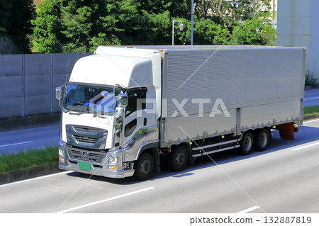 Logistics truck image Logistics truck image 132887819