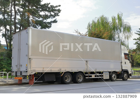 Logistics truck image Logistics truck image 132887909