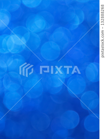 Christmas bokeh background with blue circles 132888268