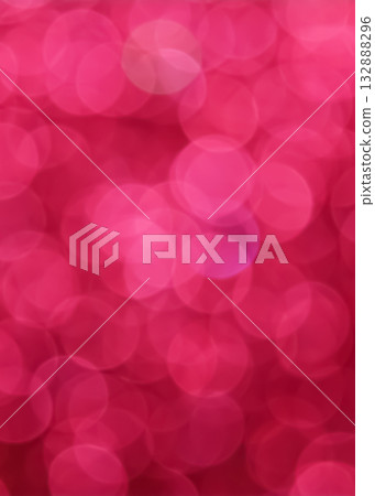 Christmas bokeh background with pink circles 132888296