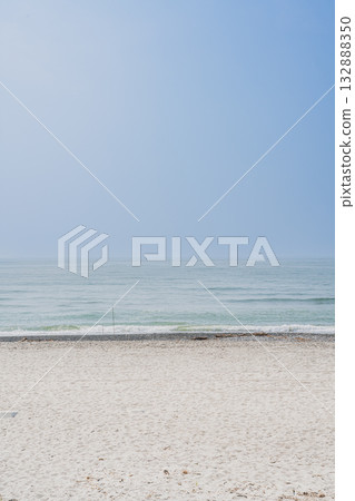 靜岡縣磐田市鮫島海灘景色 靜岡縣磐田市鮫島海灘景色 132888350