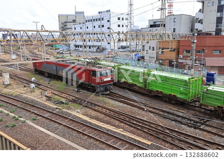 Scenery of JR Freight Sumida River Station 132888602