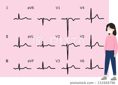 學校體檢圖示 132888796