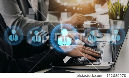 Digital Human Resource and Online Recruitment Technology Muxer Digital Human Resource and Online Recruitment Technology Muxer 132889978