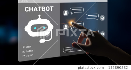 AI chatbot and automated conversation assistant system Parse 132890282