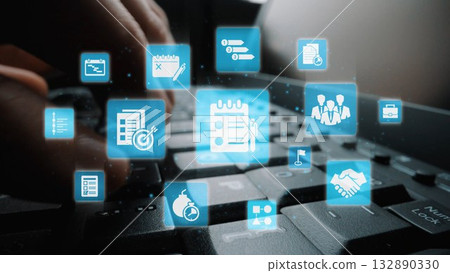 Task Management System for Business Efficiency Funnel 132890330