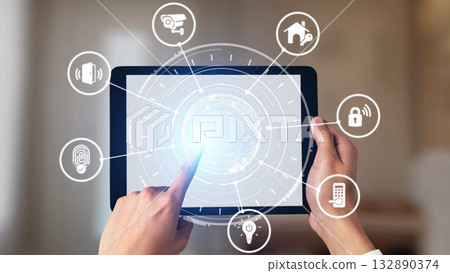 Home security and smart protection system Gist 132890374