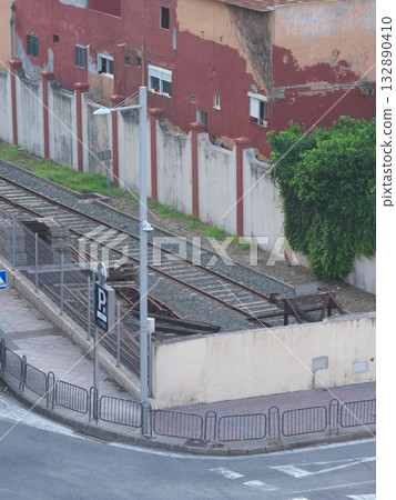 Spain, Algeciras Station, side tracks Spain, Algeciras Station, side tracks 132890410