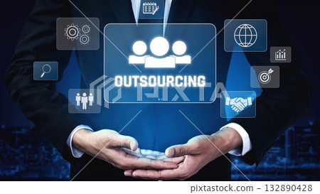 Outsourcing Workforce and Global Task Management Marrow 132890428