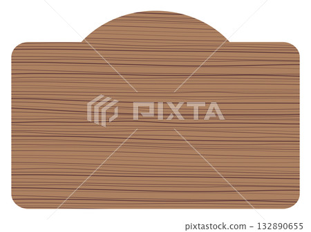 圓形木紋招牌框架 132890655