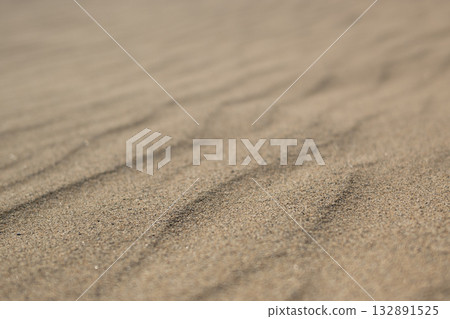 Tottori Sand Dunes, a sandy beach with beautiful wind ripples Tottori Sand Dunes, a sandy beach with beautiful wind ripples 132891525