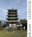 寺廟和天空 132891536
